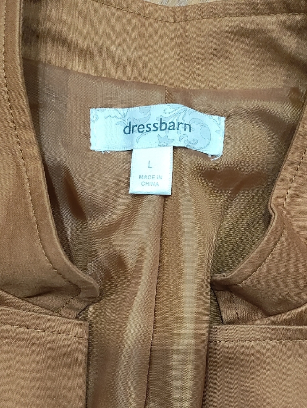 Christopher & Banks Girls' Tan-Brown Military-Style Blazer - Picture 2 of 10